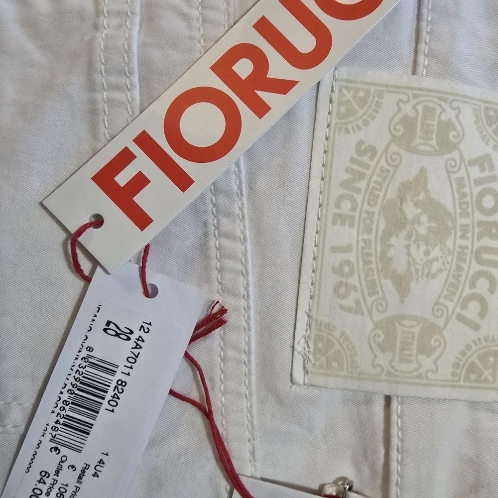 Fiorucci Women's White Jeans - Picture 4 of 4